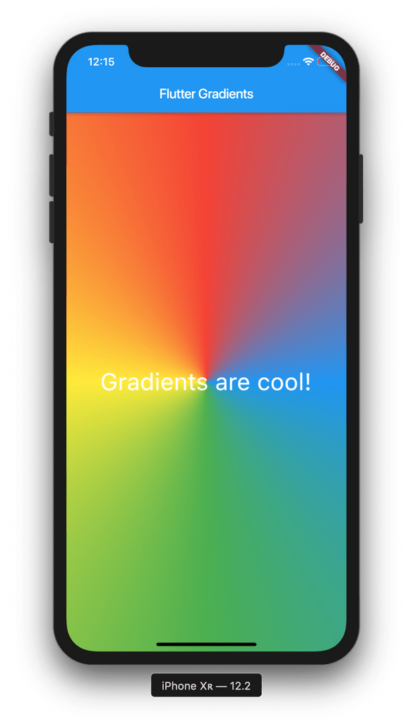 Using Gradients in Flutter